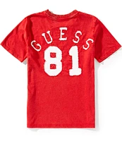 Guess Big Boys Short-Sleeve Logo Oversized T-Shirt