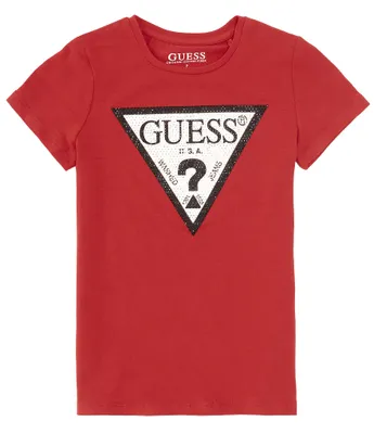 Guess Big Girls 7-16 Short Sleeve Guess T-shirt