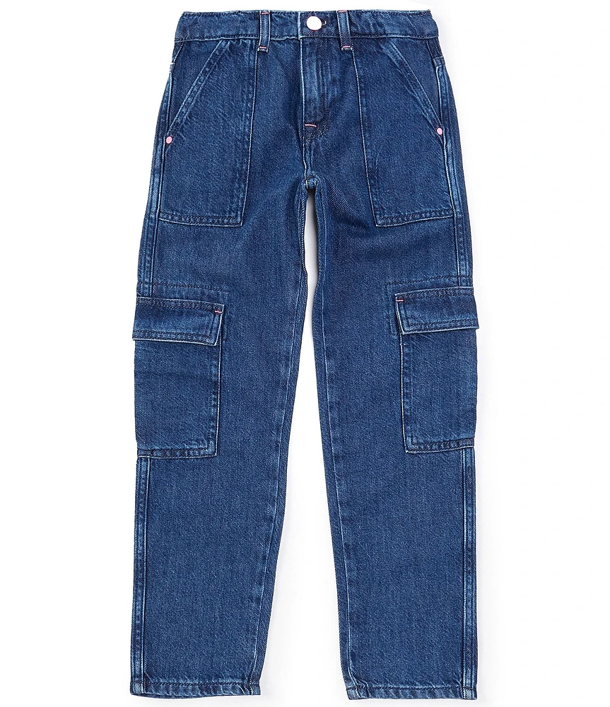 Guess Big Girls 7-16 Denim Cargo Jeans