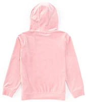 Guess Big Girls 7-16 Long-Sleeve Velour Hoodie