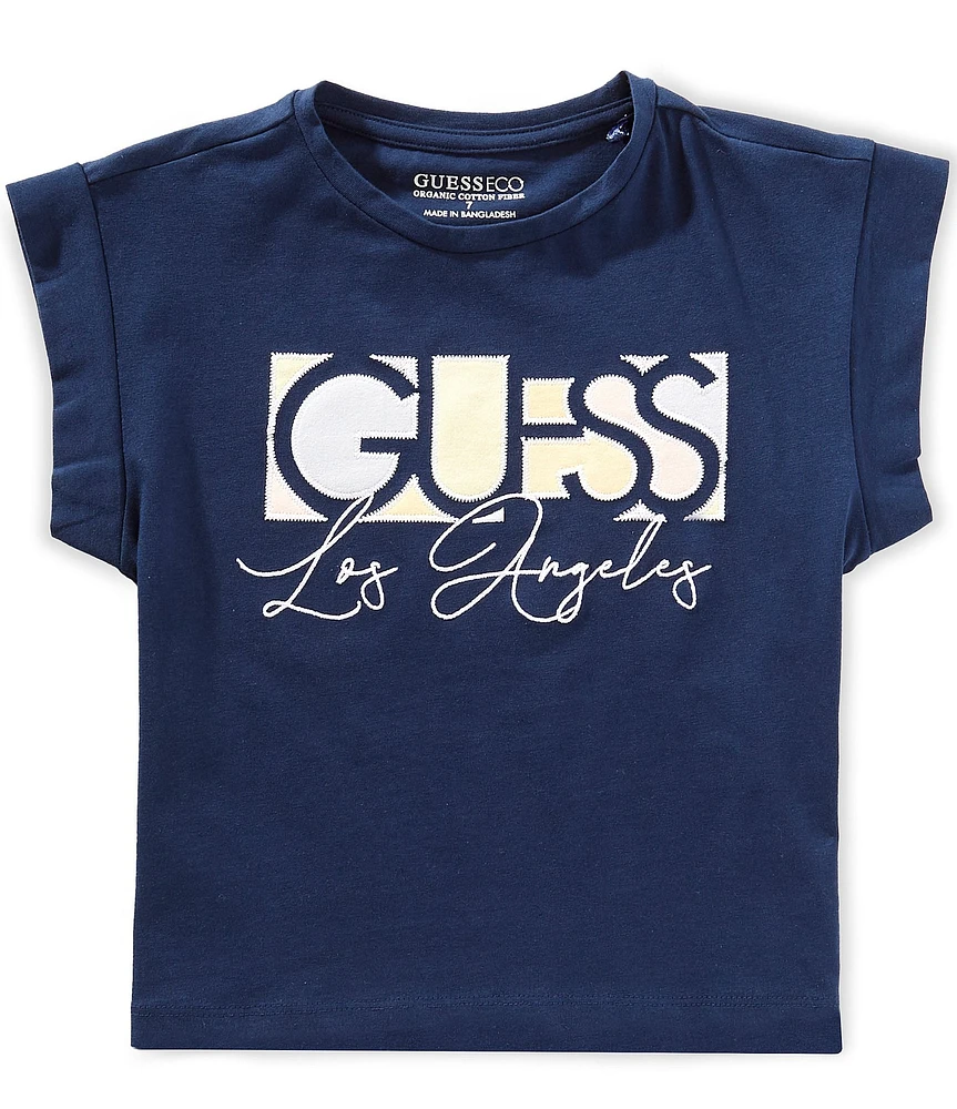Guess Big Girls 7-16 Short-Sleeve Guess Logo T-Shirt