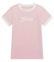 Guess Big Girls 7-16 Short Sleeve Guess T-Shirt