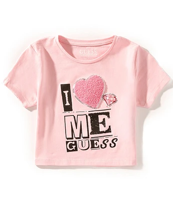 Guess Big Girls Short-Sleeve I (Heart) Me T-Shirt