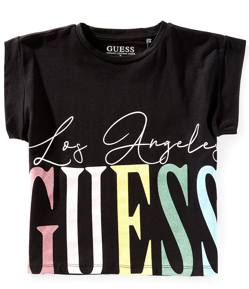 Guess Big Girls 7-16 Short-Sleeve Logo T-Shirt