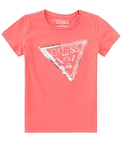 Guess Big Girls 7-16 Short-Sleeve Triangle T-Shirt