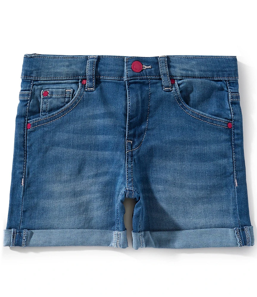 Guess Big Girls 7-16 Stretch Denim Shorts