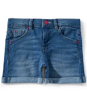 Guess Big Girls 7-16 Stretch Denim Shorts