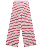 Guess Big Girls 7-16 Sweater Stripe Flare Leg Pants
