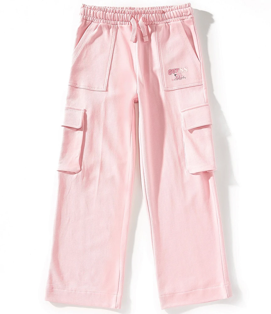 Guess Big Girls Unbrushed Fleece Cargo Pants