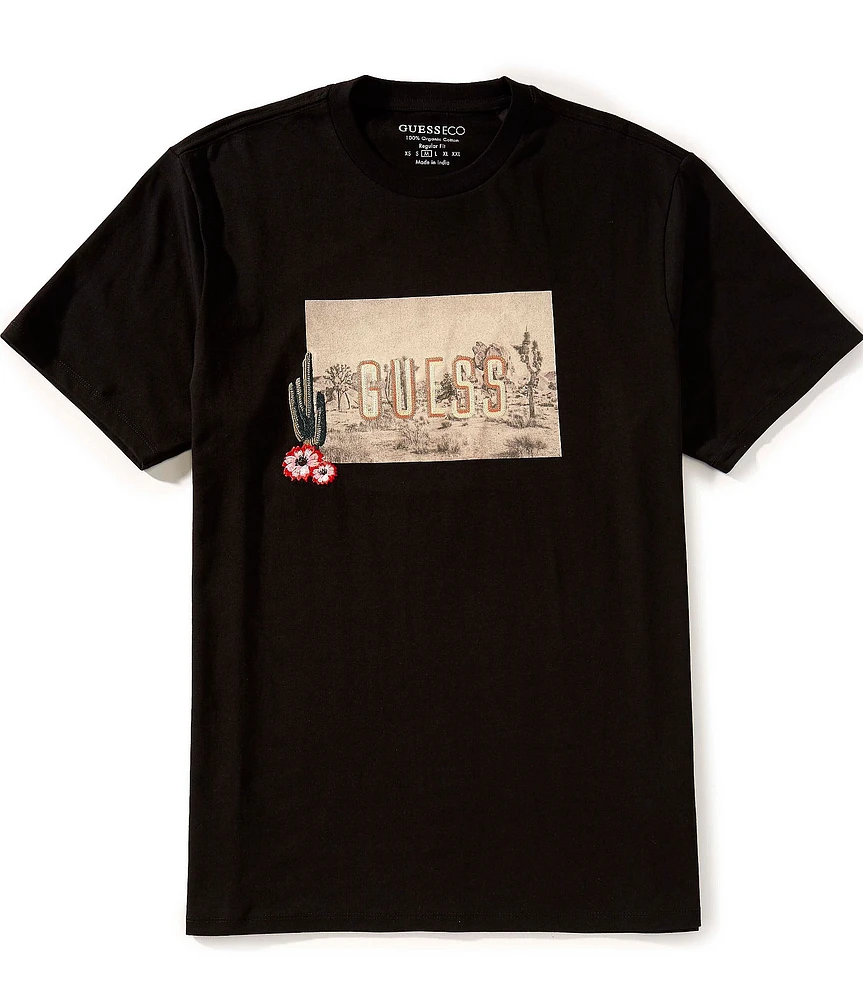 Guess Cactus Garden Short Sleeve T-Shirt