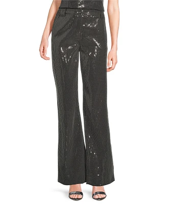 Guess Cassia High Rise Sequin Embellished Pants