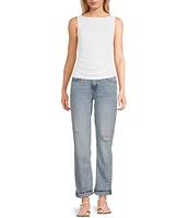Guess Ciena Sleeveless Shirred Tank Top