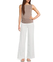 Guess Ciena Sleeveless Shirred Tank Top
