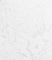 Guess Delilah Crochet Lace Coordinating Mini Skirt