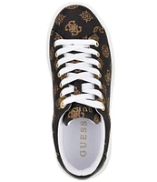 Guess Denesa Logo Print Platform Sneakers