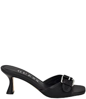 Guess Dista Logo Print Buckle Slides