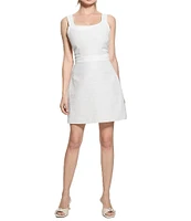 Guess Elsie Tweed Coordinating Sleeveless Dress