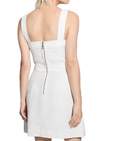 Guess Elsie Tweed Coordinating Sleeveless Dress