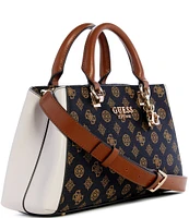 Guess Evelune Girlfriend Small Peony Logo Satchel Bag