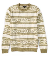 Guess Ezekiel Long Sleeve Jacquard Sweater