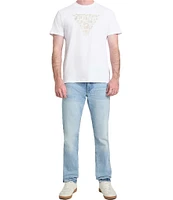 Guess Flower Embroidered Short Sleeve T-Shirt
