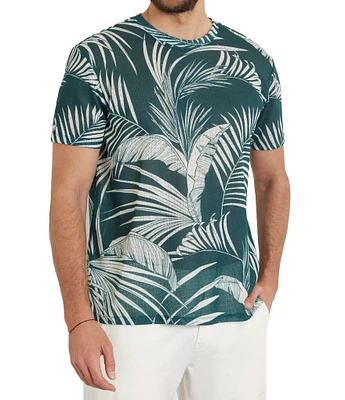 Guess Gauze Baja Palm Short Sleeve T-Shirt