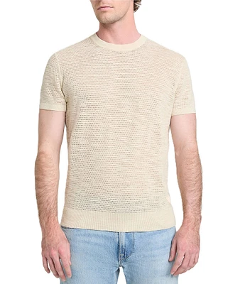 Guess Goodwin Stitched Short Sleeve Sweater
