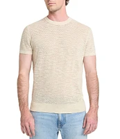 Guess Goodwin Stitched Short Sleeve Sweater