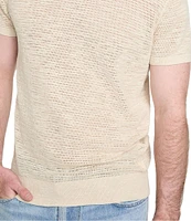 Guess Goodwin Stitched Short Sleeve Sweater