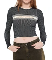 Guess Guess Originals Cropped Jacquard Sweater