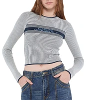 Guess Guess Originals Cropped Jacquard Sweater