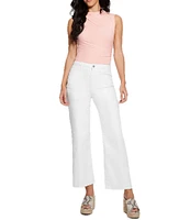 Guess High Rise Wide Leg Jeans