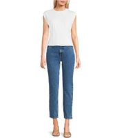 Guess Karmen Cap Sleeve Corset T-Shirt