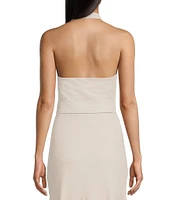 Guess Kenzie Sleeveless Coordinating Halter Top