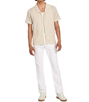 Guess Larson Short Sleeve Striped Knit Shirt