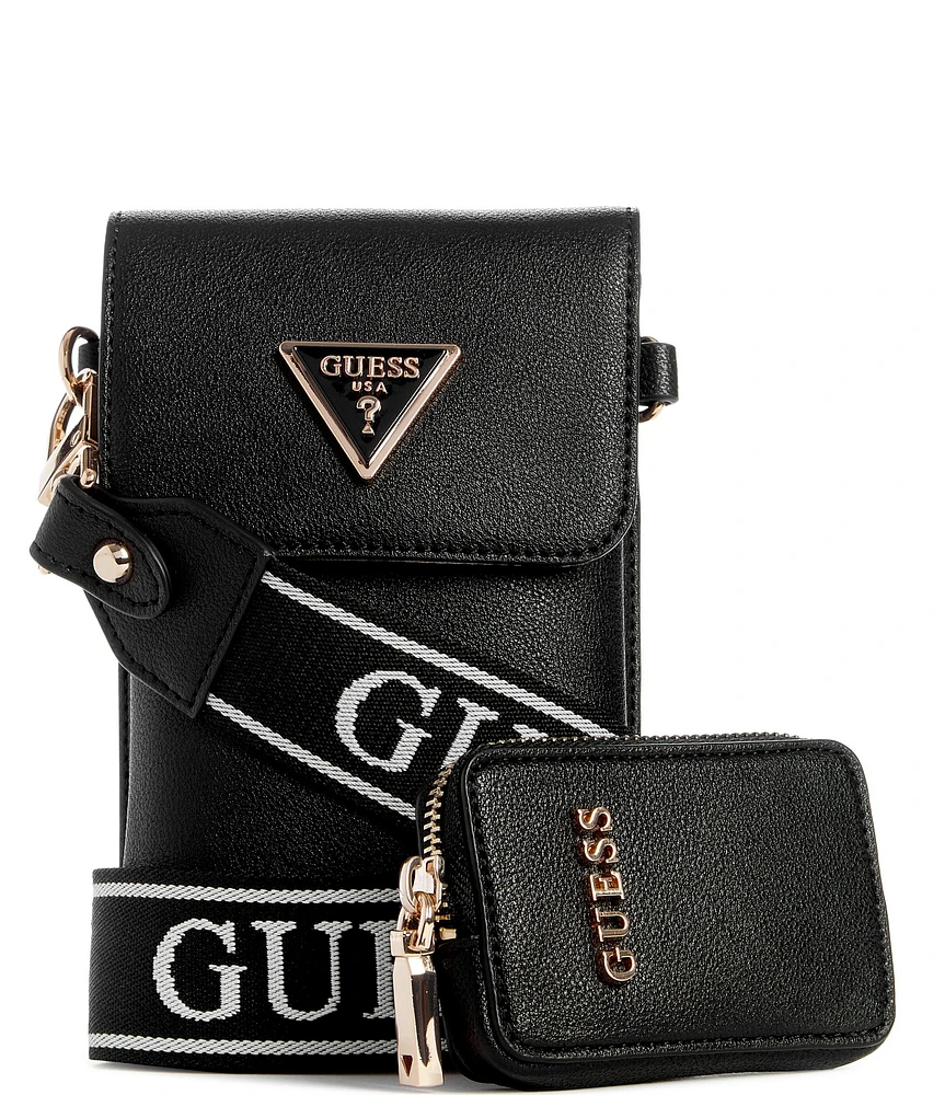 Guess Latona Chit Chat Phone Crossbody Bag