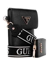 Guess Latona Chit Chat Phone Crossbody Bag