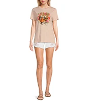 Guess Le Tigre Short Sleeve Easy Graphic T-Shirt