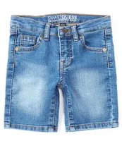 Guess Little Boys 2T-7 Core Stretch Denim Shorts