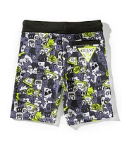 Guess Little Boys Creatures-Printed Shorts