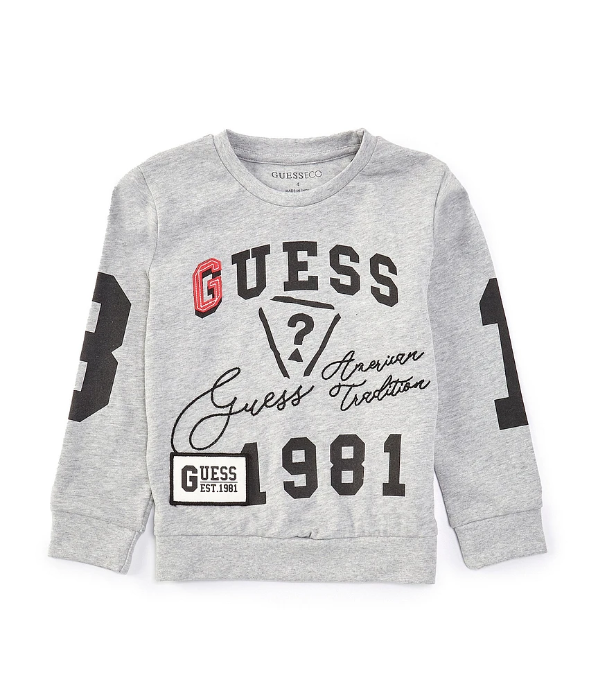 Guess Little Boys 2T-7 Long Sleeve T-Shirt