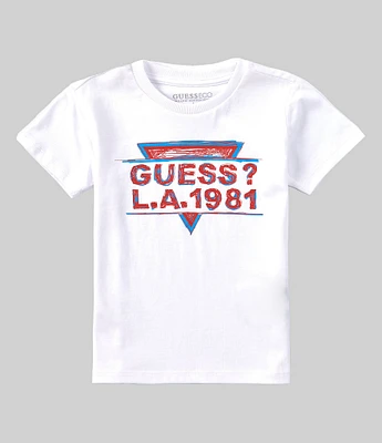 Guess Little Boys 2T-7 Short Sleeve Guess L.A. 1981 T-Shirt