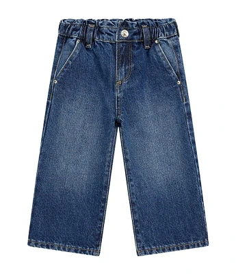 Guess Little Girls 2-6X Denim Lurex Culotte Jeans