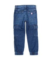 Guess Little Girls 2T-7 Baggy Jogger Denim Pants