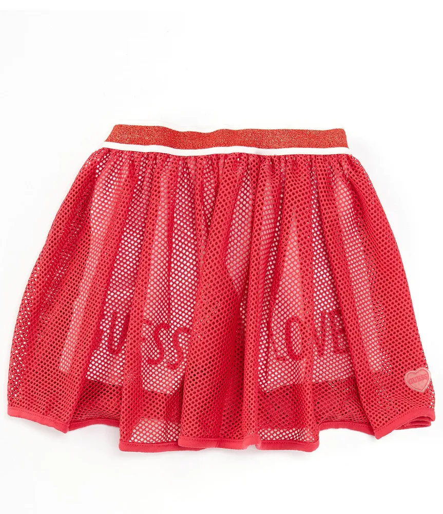 Guess Little Girls 2T-7 Mesh Skort