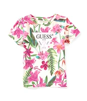 Guess Little Girls 2T-7 Short-Sleeve Printed T-Shirt