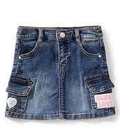 Guess Little Girls Stretch Denim Skirt