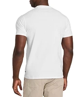 Guess Logo Embroidered Short Sleeve T-Shirt