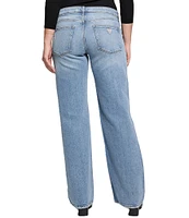 Guess Low Rise Distressed Slouchy Jeans