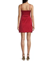Guess Maelle Solid Mini Dress
